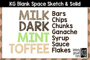KG Blank Space Font, a Script Font by Kimberly Geswein Fonts (Thumbnail 2 of 2)