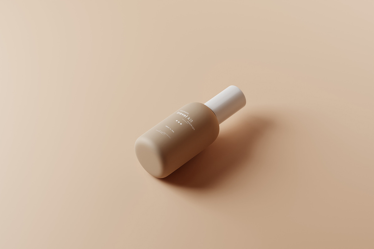 Cosmetic Travel Kit Mockups, a Packaging Mockup by pmvch (Photo 51 of 53)