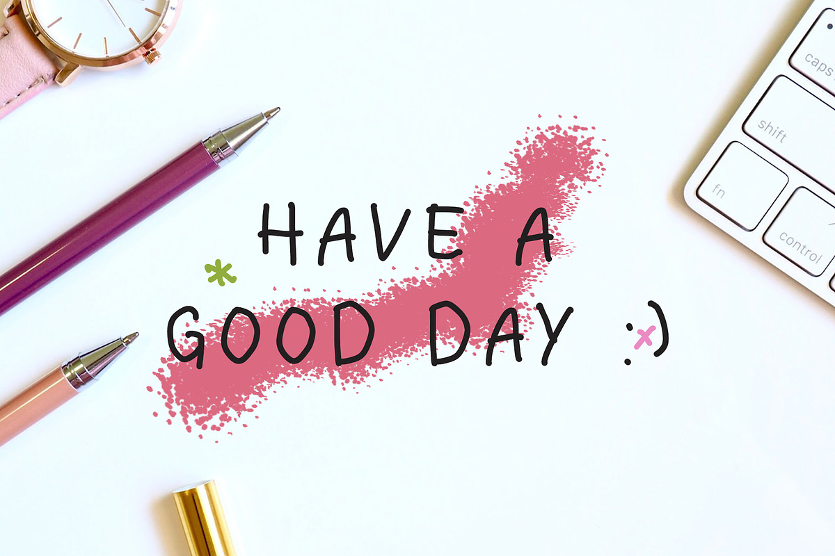 Heather - A Quirky Handwritten Font, a Handwritten Font by NordicStyleSE (Photo 5 of 5)