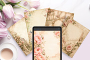 31 Garden Memory Journal Pages, a Background Graphic by LA Design (Thumbnail 5 of 10)