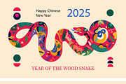 2025 Happy New Year!, a Seasonal Illustration by MoleskoStudio (Thumbnail 8 of 8)