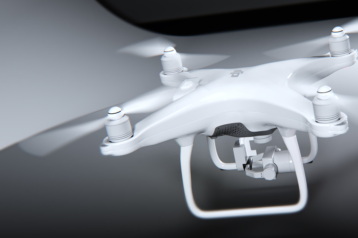 dji phantom 4, a Cars & Vehicle 3D Model by arapps3d (Photo 3 of 16)