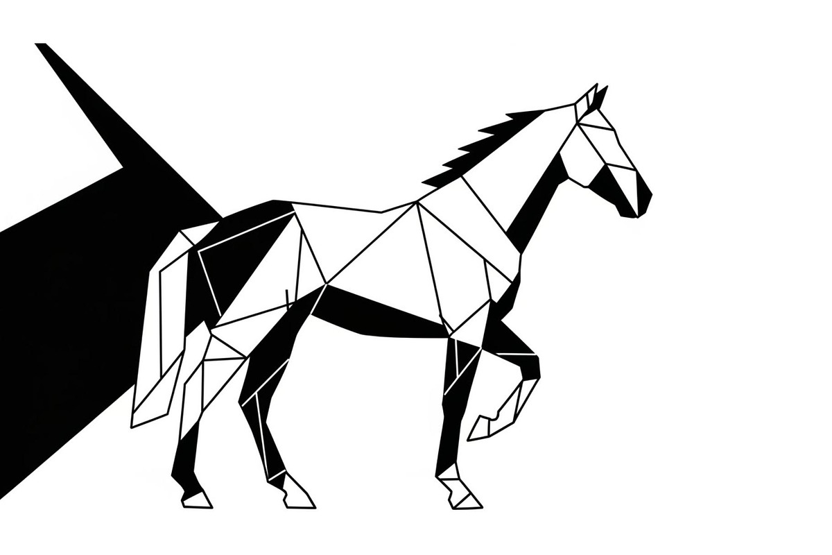 Black Horse Silhouette Bundle, an Illustration by jahid234 (Photo 7 of 31)