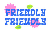 CROFL - Groovy Display Font, a Handwritten Font by Cruizy & Co (Thumbnail 6 of 9)