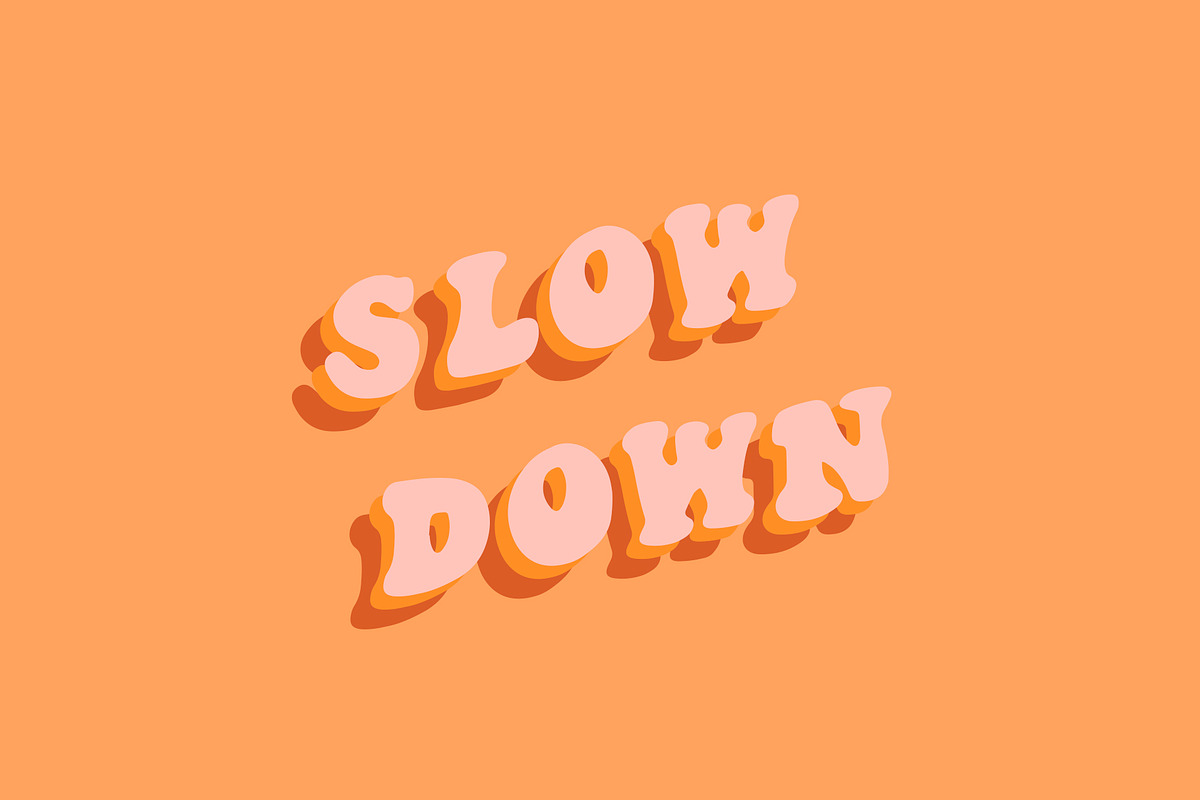 Far Out! - A Groovy Typeface preview 3