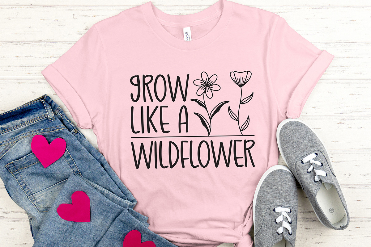 Wildflower Quotes SVG Bundle, a Graphic by CraftlabSVG (Photo 13 of 18)