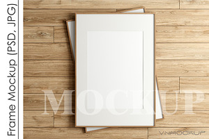 Frame Mockup PSD JPG, a Print Template by VNmockup