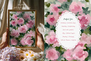 Hand-Painted Backgrounds & Frames, a Background Graphic by Essentially Nomadic (Thumbnail 7 of 16)