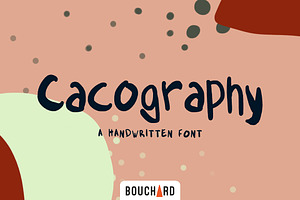 Cacography - Handwritten Font
