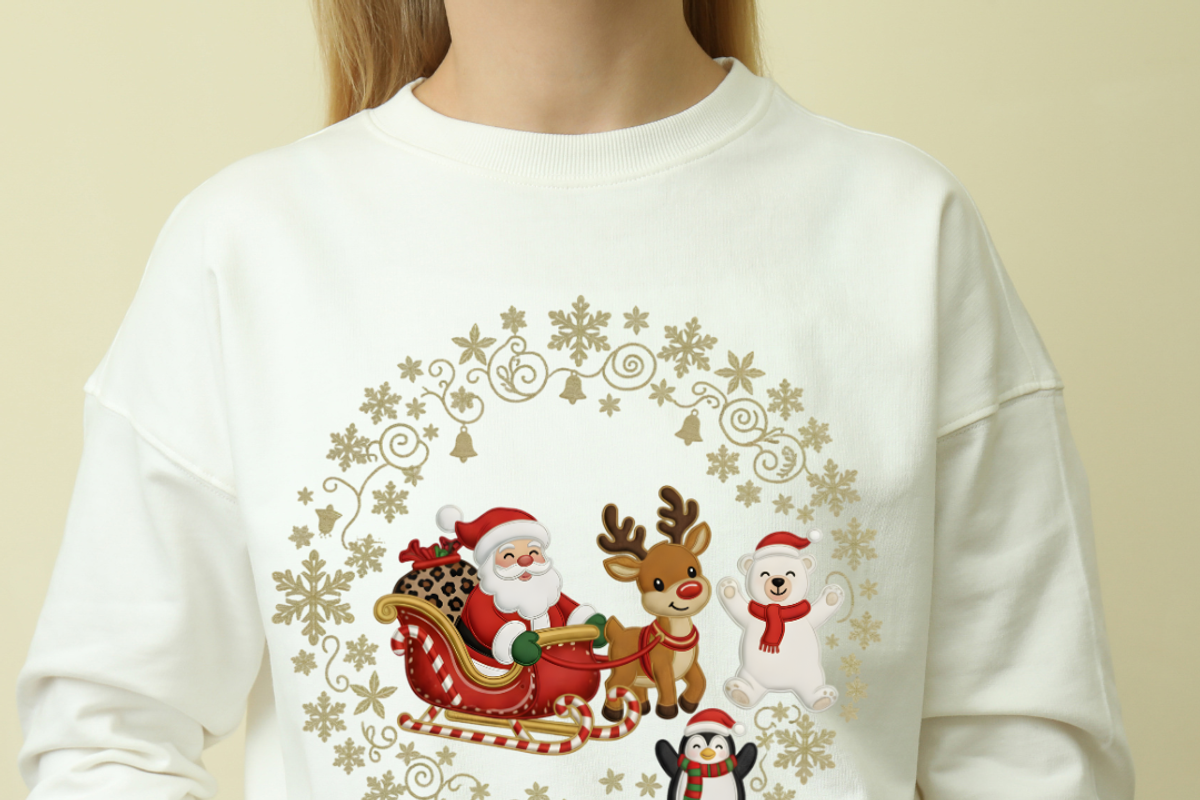 Knitted Santa Reindeer PNG Bundle, an Object Graphic by Digi_Design_World (Photo 4 of 6)