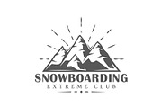18 Snowboarding Logos Templates, a Branding & Logo Template by Art Design (Thumbnail 13 of 26)