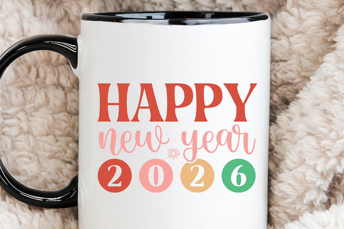 New Year SVG Bundle, a Graphic by crative8112 (Photo 2 of 9)