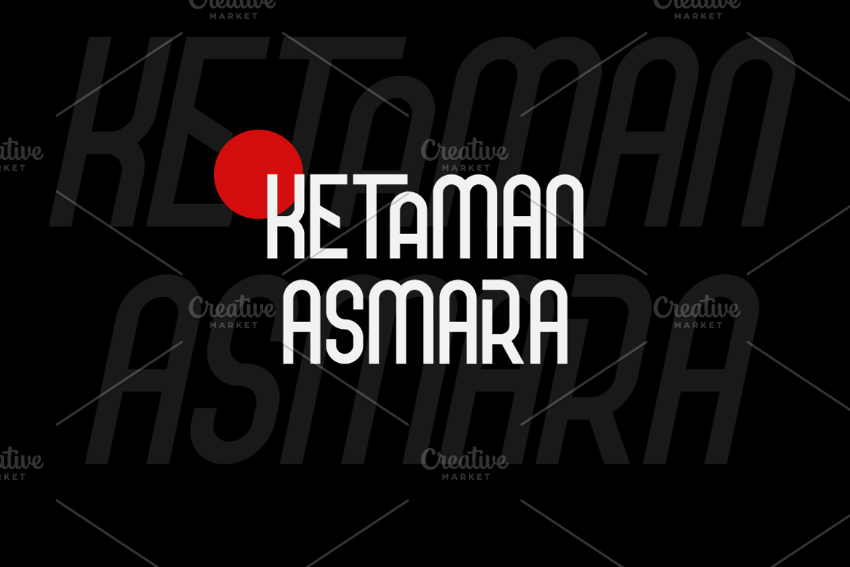 Matanya Condensed Logo Font, a Sans Serif Font by Artiveko (Photo 5 of 7)