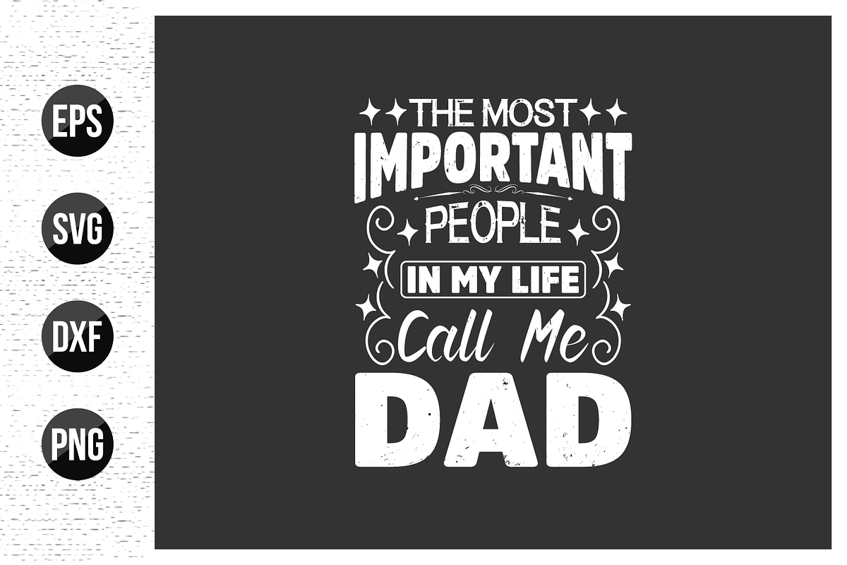 Fathers day t shirt design bundle, a Graphic by Uniquesvg99 (Photo 18 of 31)