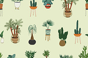 Interior Home Plants, a Pattern Graphic by GooseFrol (Thumbnail 4 of 7)