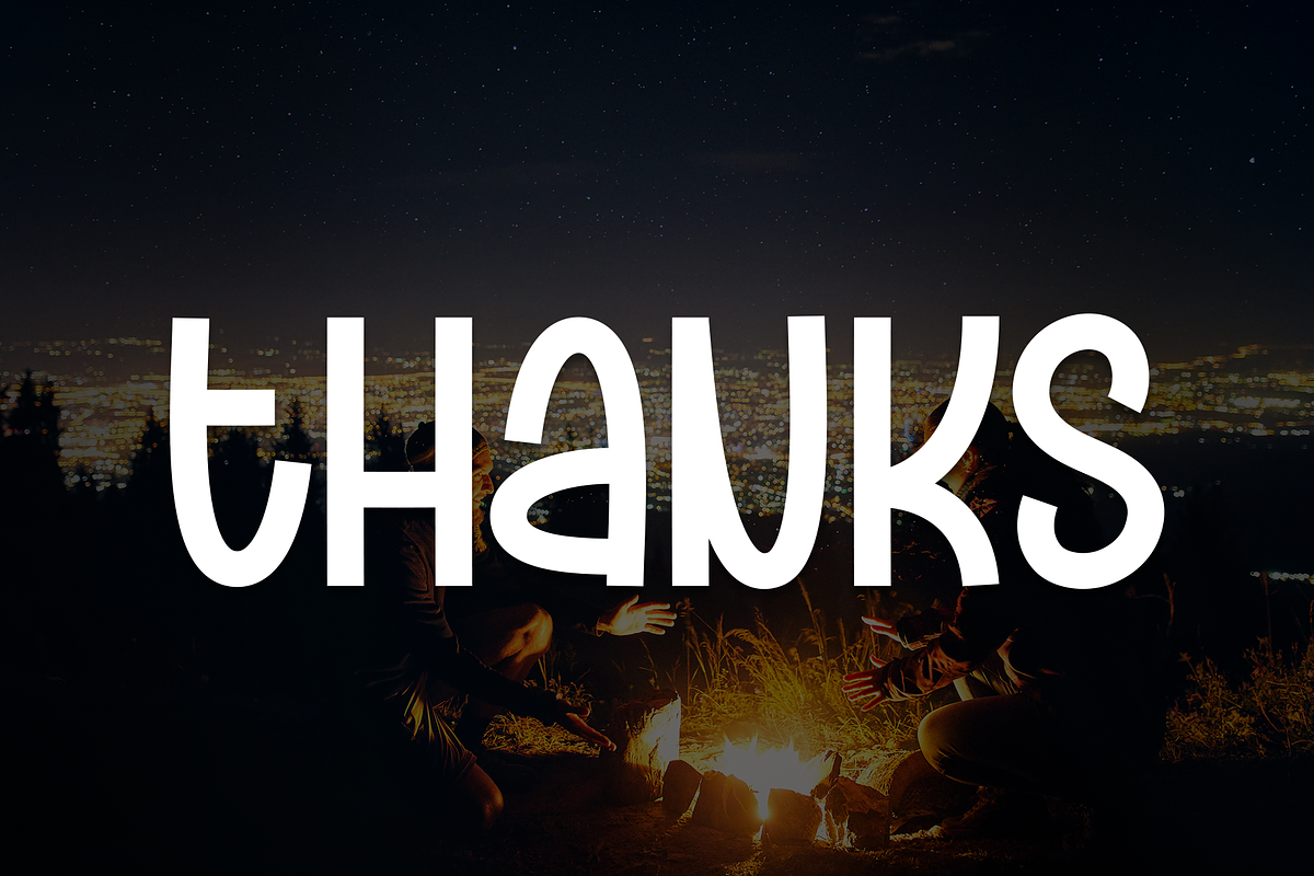 Nights Holiday | Script Font, a Script Font by Scratchones (Photo 8 of 8)