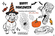Happy pawloween, an Animal Illustration by Olillia (Thumbnail 8 of 13)