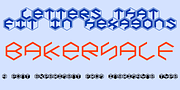 BakerHalf, a Font by Ingrimayne Type (Thumbnail 5 of 5)