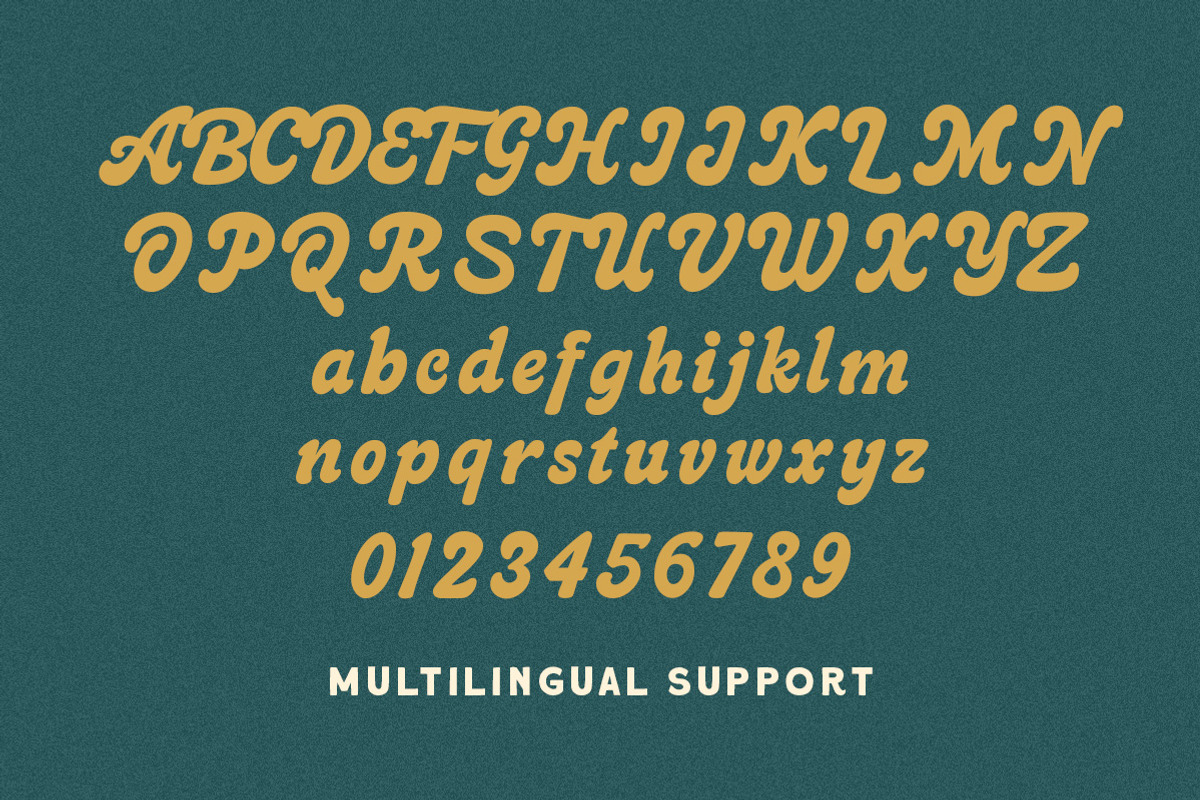 Melody Groove Bold Script, a Script Font by Letterhend Studio (Photo 6 of 9)
