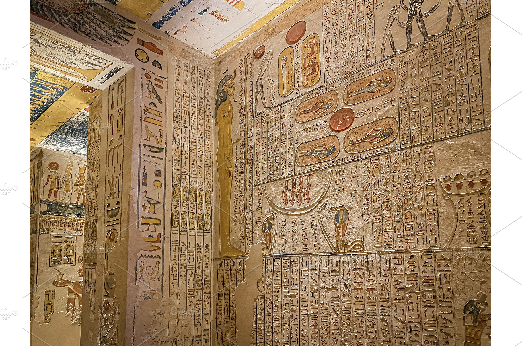 Tomb of Memnon KV9 in the Egyptian, an Architecture Photo by TatsianaSalauyova