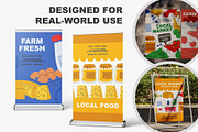 Local Market Poster Templates, a Food Illustration by Popova (Thumbnail 4 of 6)