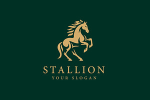 Royal Equine Equestrian Horse Logo, a Branding & Logo Template by brandphant
