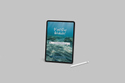 Realistic Tablet Mockup, an iPad Mockup by lamorastudio (Thumbnail 8 of 11)