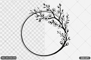 Cherry Blossom SVG PNG Bundle, an Illustration by Actual Pixel (Thumbnail 26 of 33)