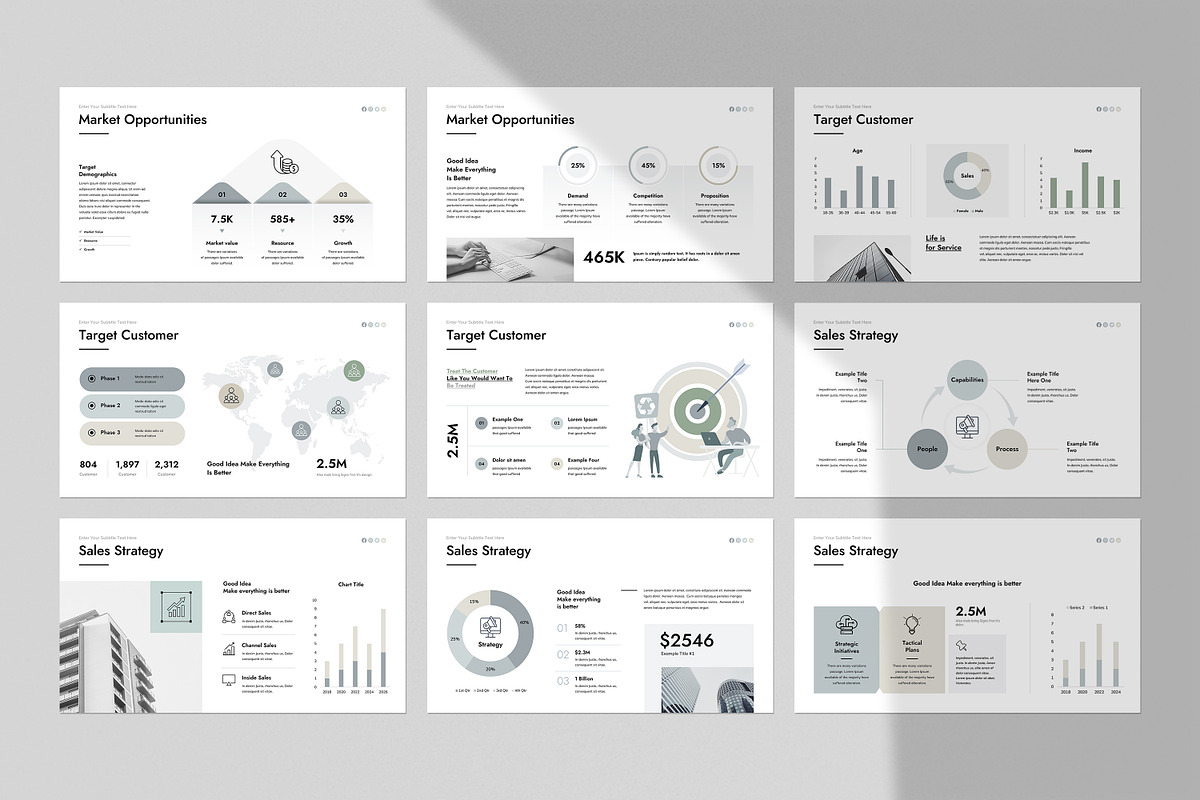 Business Strategy Presentation, a Presentation Template by GoldenPixelStudio (Photo 17 of 28)