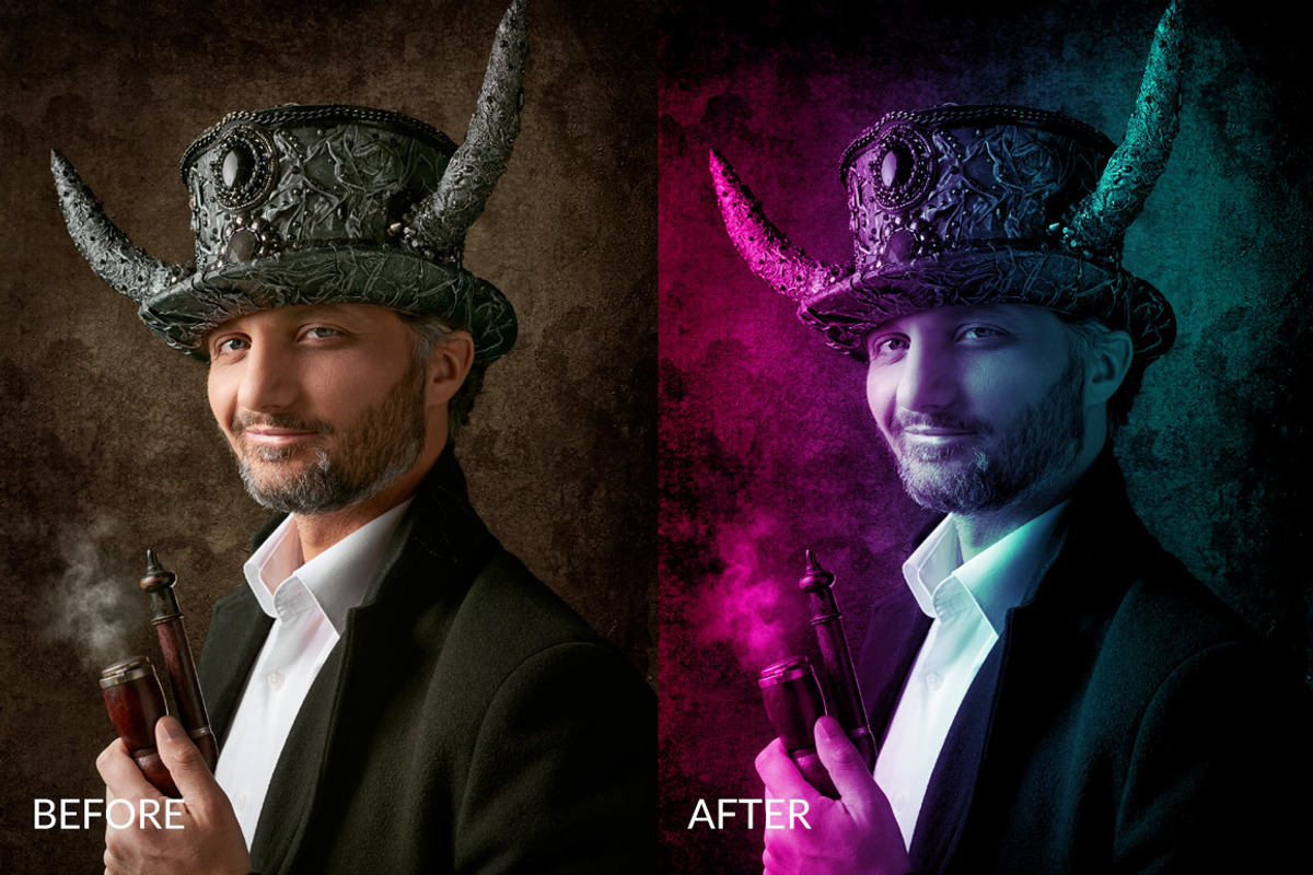 15 Duo Color Photoshop Actions, an Action Add-On by VividFrame (Photo 4 of 7)