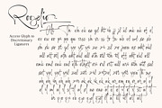 Rogelio Script, a Handwritten Font by joelmaker (Thumbnail 10 of 17)