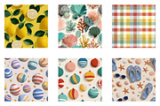 Summer Digital Paper, a Pattern Graphic by CreationArt (Thumbnail 6 of 6)
