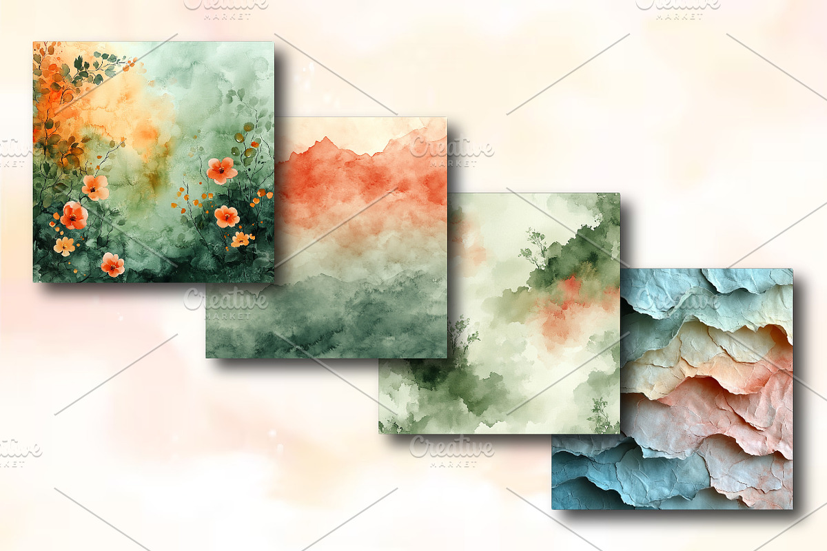 Modern Spring Easter Digital Paper, a Background Photo by RobertsArt (Photo 4 of 5)