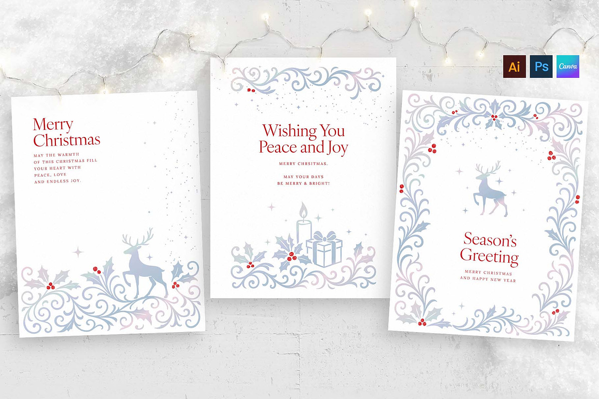 Merry Christmas Holiday Flyer, a Flyer Template by BrandPacks (Photo 1 of 6)