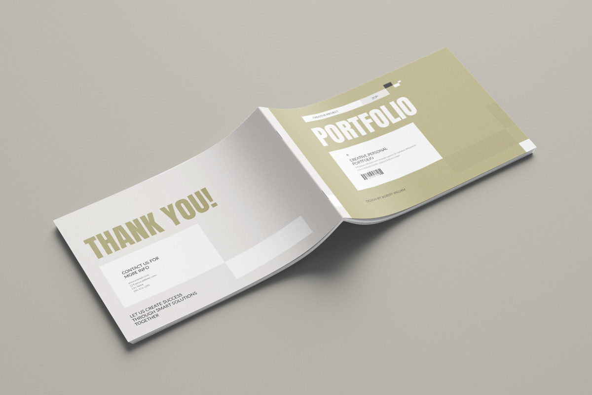 Portfolio Landscape Templates, a Brochure Template by Pixelpick (Photo 9 of 9)