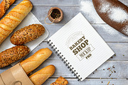 Bakery Mockup, a Print Template by ELFIVETROV DESIGN (Thumbnail 3 of 6)
