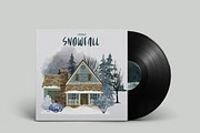 Watercolor Winter Scene Creator, an Object Graphic by JSolomatina (Thumbnail 16 of 19)