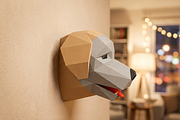 Leonberger Trophy - 3d papercraft, a Card Template by PAPER amaze (Thumbnail 3 of 4)