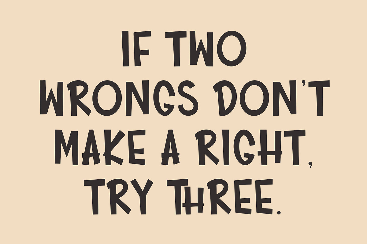 Monsgelmif Playful Display Font, a Sans Serif Font by Maulana Creative (Photo 2 of 7)