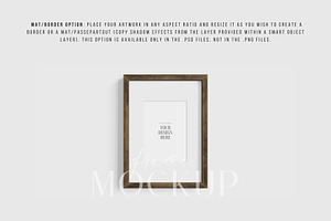 5:7 A4 Frame Mockup PSD PNG 03-04