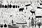 Woodlandia Hand Drawn Illustrations, an Illustration by Lone Star I&D (Thumbnail 2 of 4)
