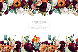 Honeywine Floral Art Collection