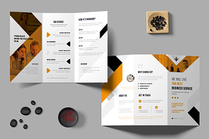 Trifold Brochure Template, a Brochure Template by ContestDesign