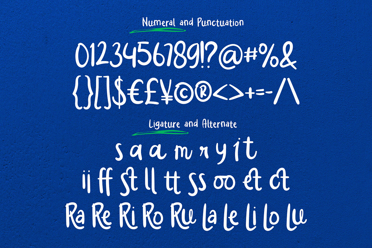 Raelina - Handwritten Font Display, a Handwritten Font by Inviline.co (Photo 4 of 12)