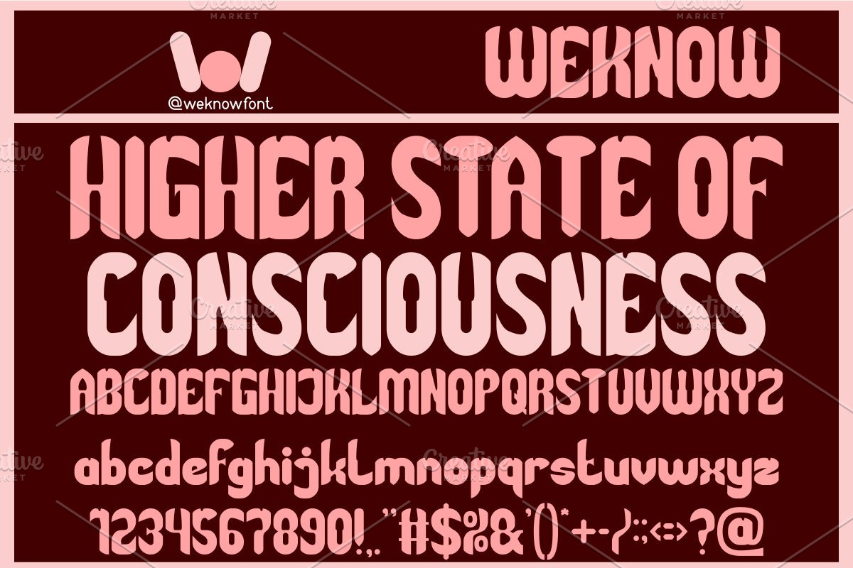 Ascension font, a Font by weknow (Photo 5 of 8)