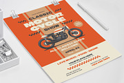 Classic Motorcycle Orange, a Flyer Template by Me55enjah Design (Thumbnail 4 of 4)
