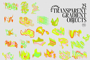 Bleached 90s Gradient Kit, a Texture Graphic by angelainthefields (Thumbnail 3 of 9)
