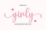 Girly, a Handwritten Font by DN Creative (Thumbnail 1 of 7)