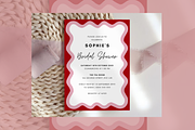 Wave Bridal Shower Invitation, an Invitation Template by ForeverPrint (Thumbnail 5 of 8)