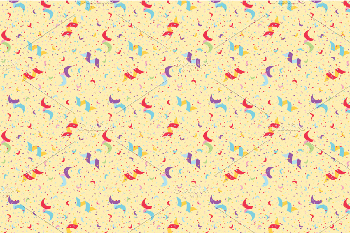 Festive seamless pattern preview 4